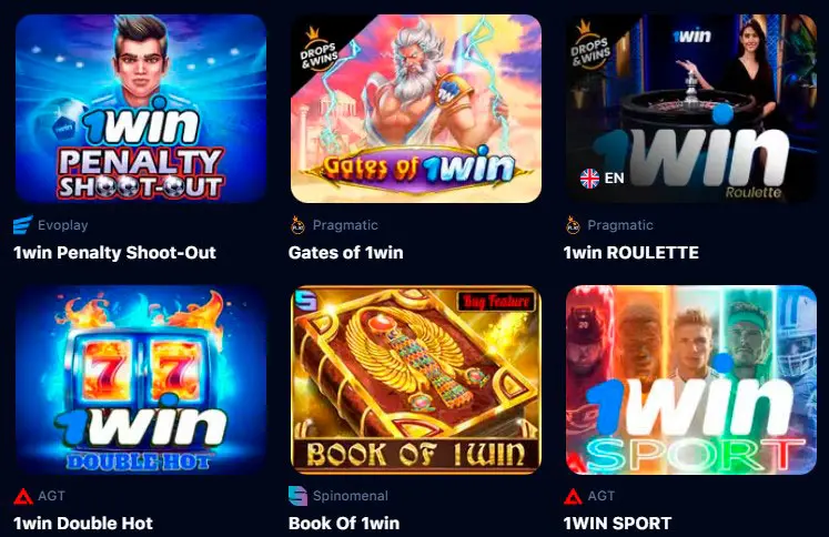 1win Casino Games