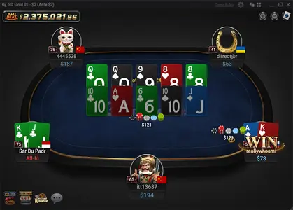 G Gpoker Shortdeck Table En