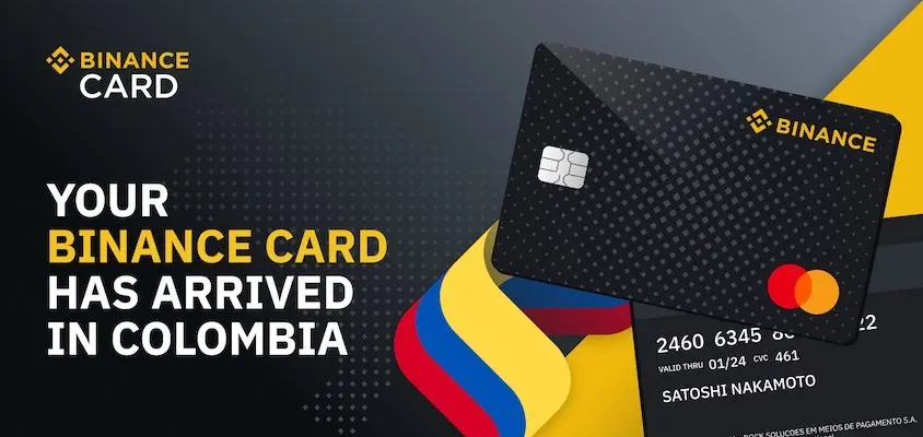 Tarjeta Binance Colombia 1 Tarjeta Binance Colombia 1