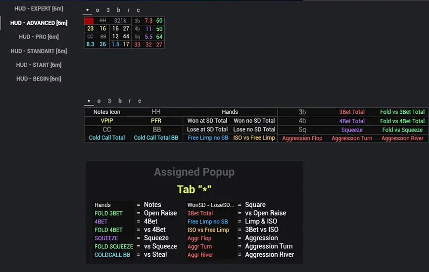 Cosmos Cash Hud Advanced информация