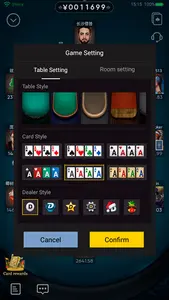 City of Poker Settings Table Eng