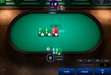 Club Wpt Gold Hu Table