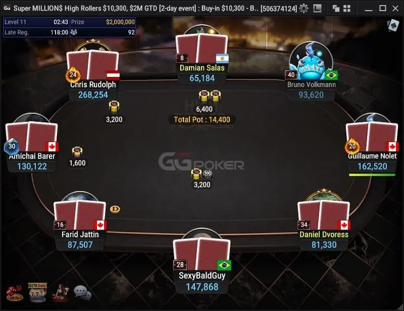 Farid Jattin comparti&oacute; mesa con Dami&aacute;n Salas