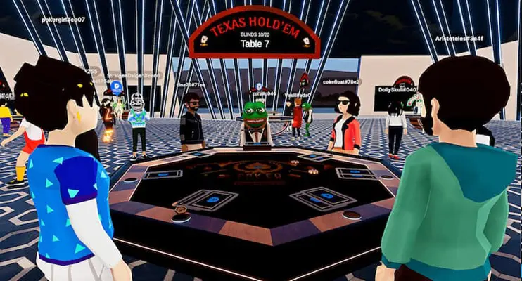 Ice Poker  метавселенной Decentral Games