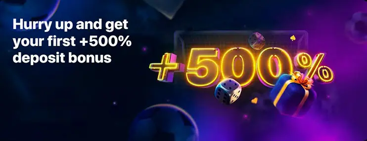 1Win Casino welcome bonus