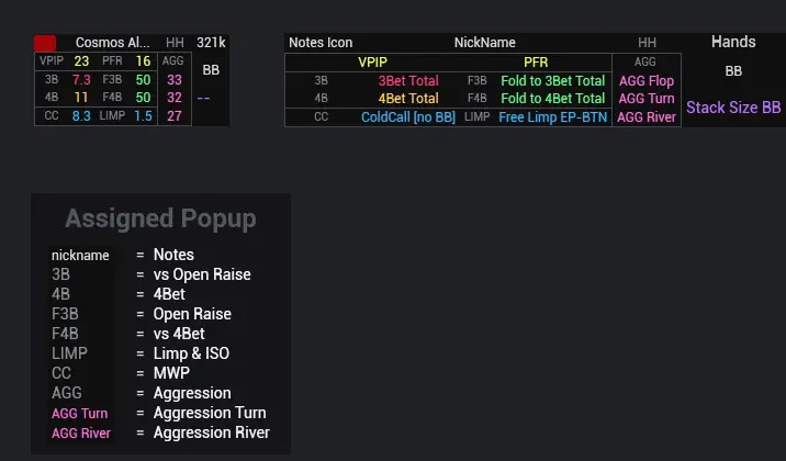 Cosmos Cash Hud Begin Info
