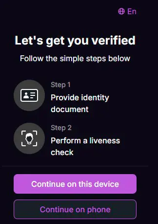 Phenom Poker верификация