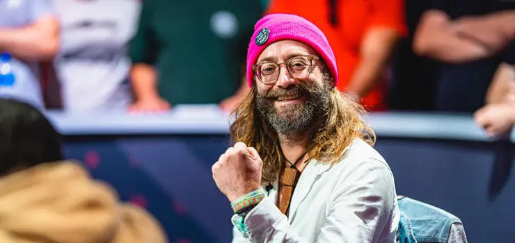 Андрес Книп на финальном столе Millionaire Maker Wsop 