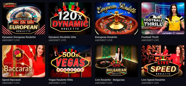 Bspin Casino Live Games