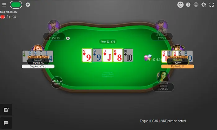 Jack Poker Table Br