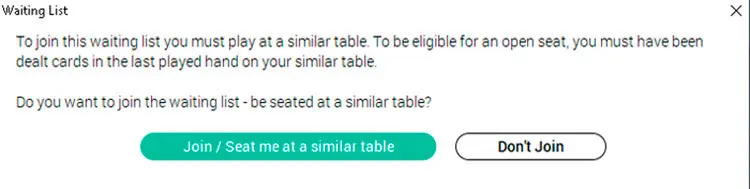 Новые листы ожидания на PokerStars